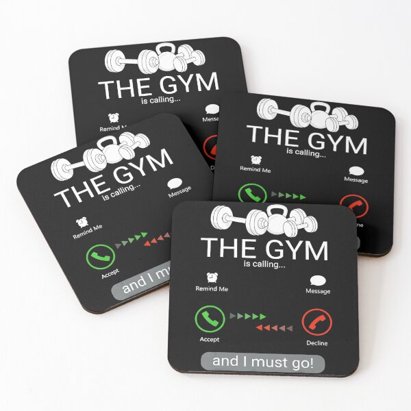 Item preview, The Gym Is Calling I Must Go Funny Workout  designed and sold by eliramaison.