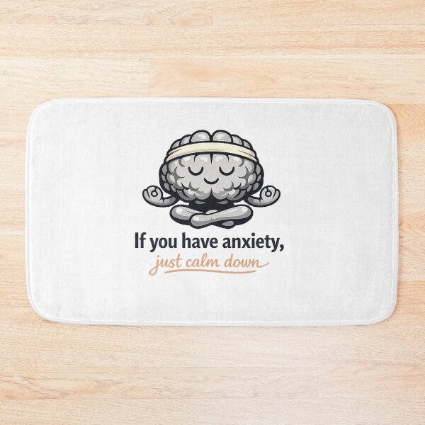 Item preview, If You Have Anxiety Just Calm Down Essential T-Shirt designed and sold by SoftSproutstu.