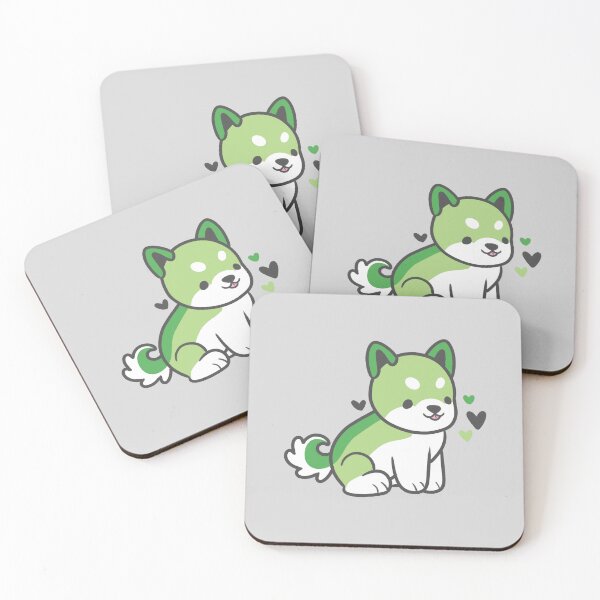 Item preview, Salad the Aromantic Puppy - 2022 vers designed and sold by hannimatior.