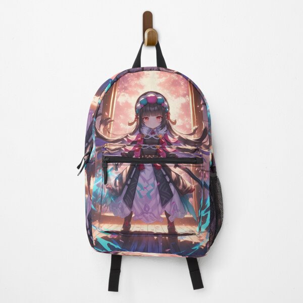 Item preview, Yun Jin Genshin Impact Chibi Opera Style Blue Aura designed and sold by TanglenRabbit.