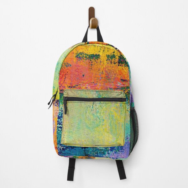 Item preview, Abstract Color Landscape Lake Reflection Painting Style designed and sold by Modaozushi216.