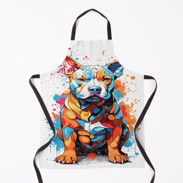 Item preview, colorful dog designed and sold by Impacto-Visual.