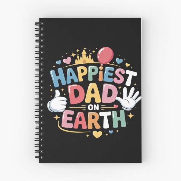 Item preview, Happiest Dad On Earth, Father's Day, Matching Family Trip designed and sold by Thamngan.
