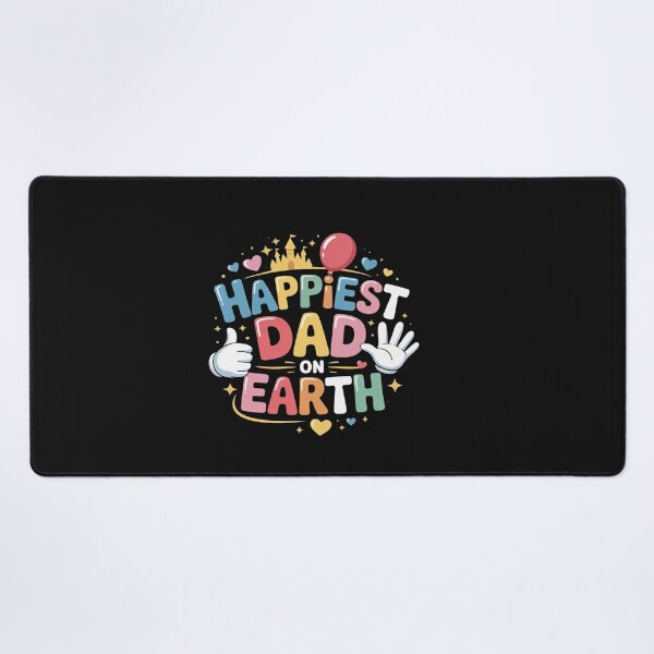 Item preview, Happiest Dad On Earth, Father's Day, Matching Family Trip designed and sold by Thamngan.