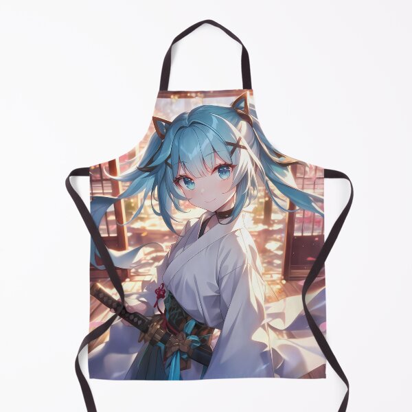 Item preview, Faruzan Genshin Impact Chibi Cat Ears Kimono Sakura designed and sold by TanglenRabbit.