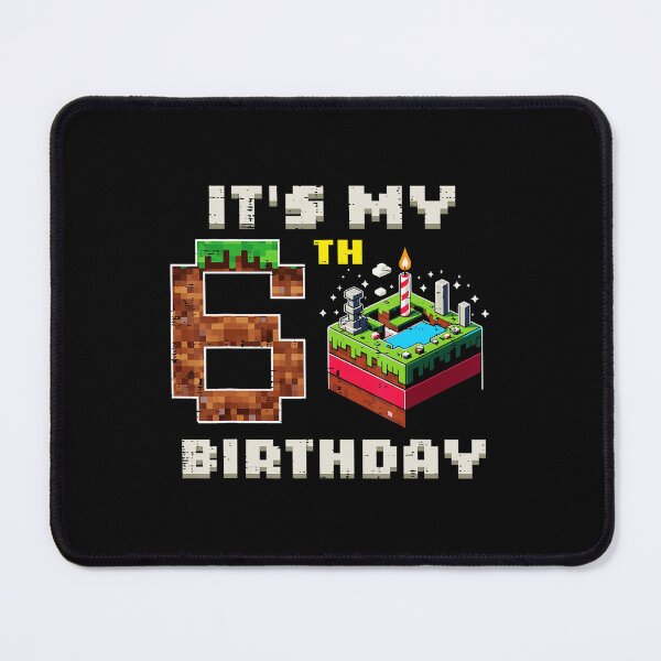 Item preview, 6th Birthday Pixel Game Cake  designed and sold by FGTV2021.