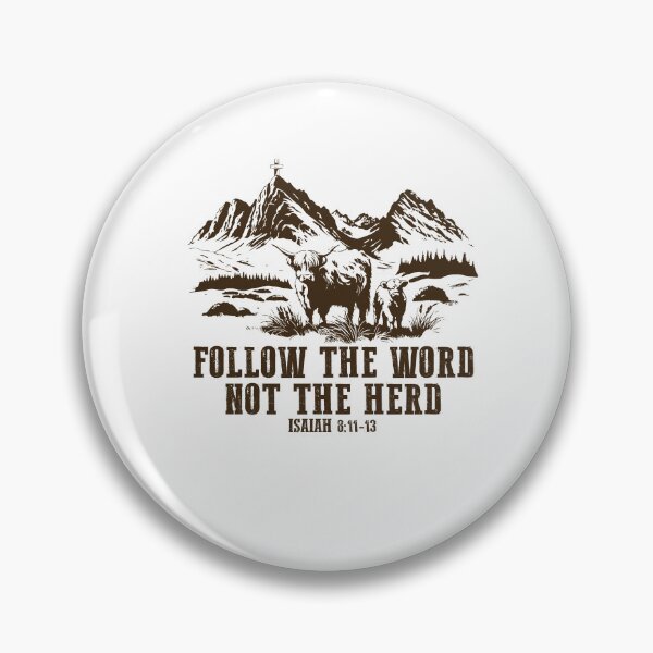 Item preview, Follow The Word Not The Herd designed and sold by kashiart.