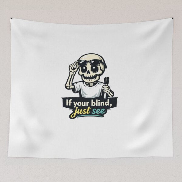 Item preview, If You're Blind Just See Essential T-Shirt designed and sold by SoftSproutstu.