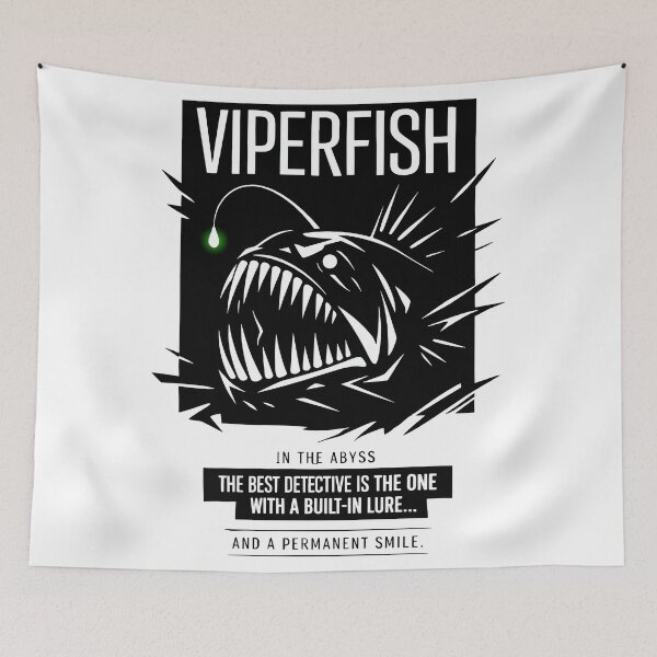 Item preview, Viperfish Abyss Predator with Lure Glow designed and sold by WildlifeInc.
