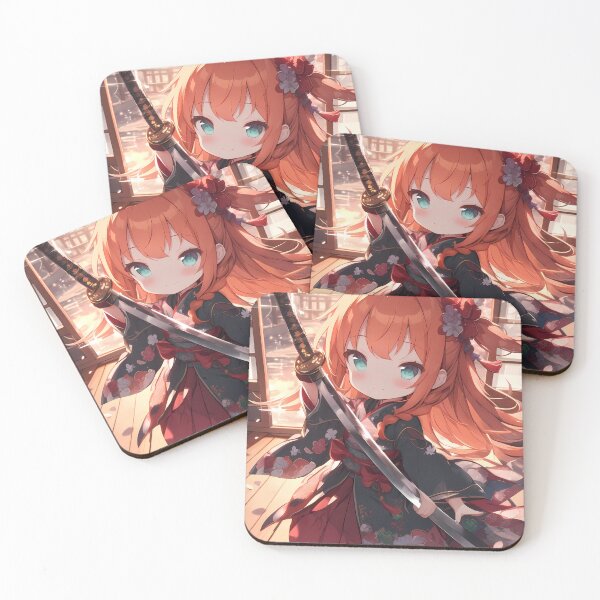 Item preview, Pecorine Princess Connect Re Dive Chibi Kimono Sakura Sunshine designed and sold by TanglenRabbit.