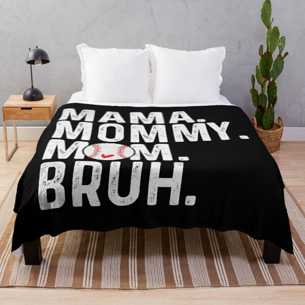 Item preview, Mama Mommy Mom Bruh Baseball Mom Funny designed and sold by zamiokaline.