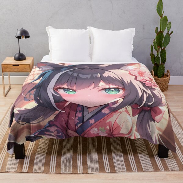 Item preview, Kyaru Princess Connect Re Dive Chibi Kimono Sakura Mood designed and sold by TanglenRabbit.