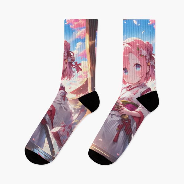 Item preview, Yui Princess Connect Re Dive Chibi Kimono Sakura Dream designed and sold by TanglenRabbit.