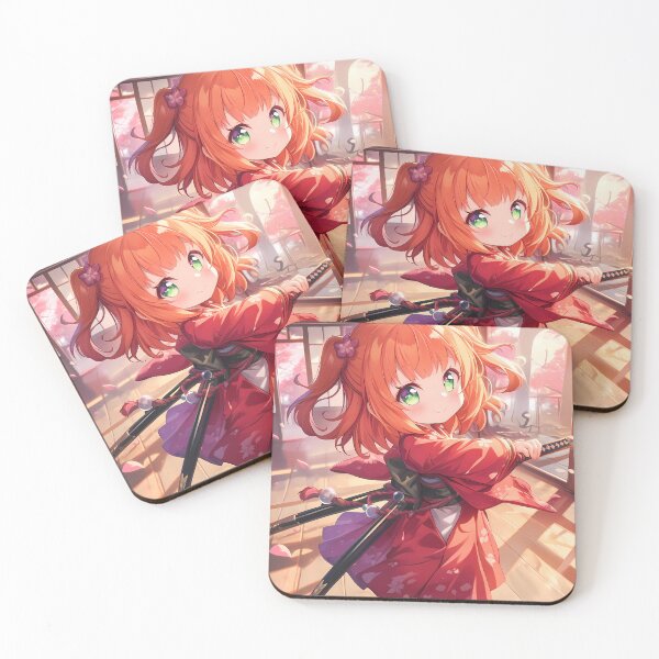 Item preview, Rino Princess Connect Re Dive Chibi Kimono Sakura Twirl designed and sold by TanglenRabbit.