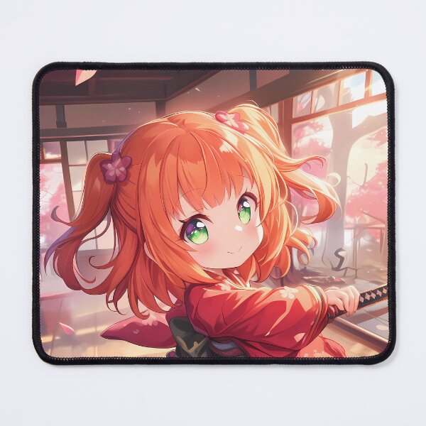 Item preview, Rino Princess Connect Re Dive Chibi Kimono Sakura Twirl designed and sold by TanglenRabbit.