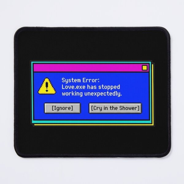 Item preview, System Error - Lost My Mind designed and sold by Wit & Wear.