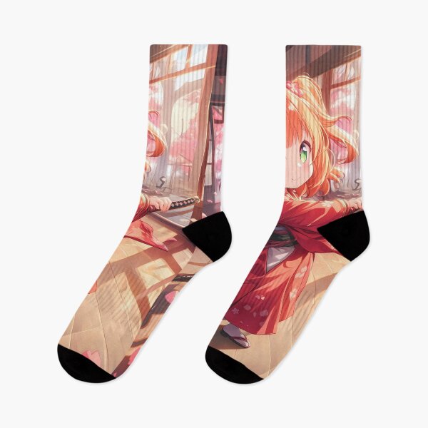 Item preview, Rino Princess Connect Re Dive Chibi Kimono Sakura Twirl designed and sold by TanglenRabbit.
