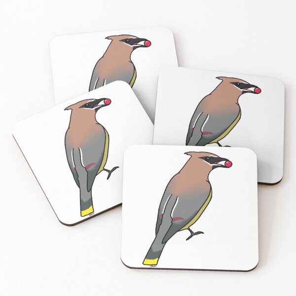 Item preview, Cedar Waxwing (Bombycilla cedrorum) designed and sold by MirandaFreezie.