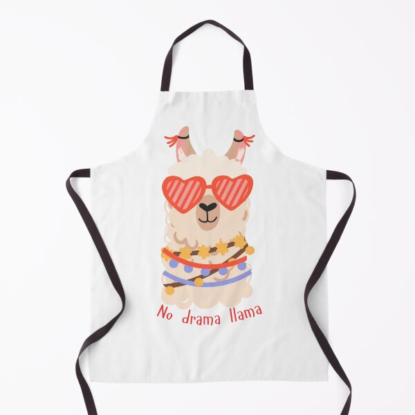 Item preview, No Drama Llama Party Llama Heart Sunglasses designed and sold by JackedUpArt.
