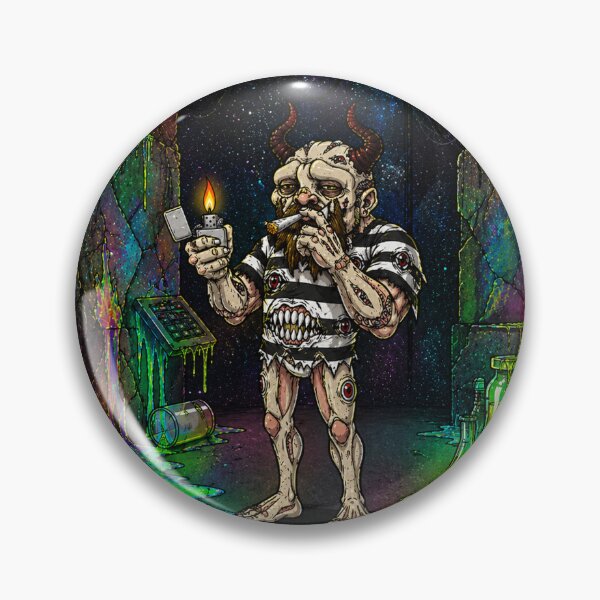 Item preview, Mutant Rilla Lab Clock Creature Smoking Dark Surreal Street Art designed and sold by SeriouslyArtistical.