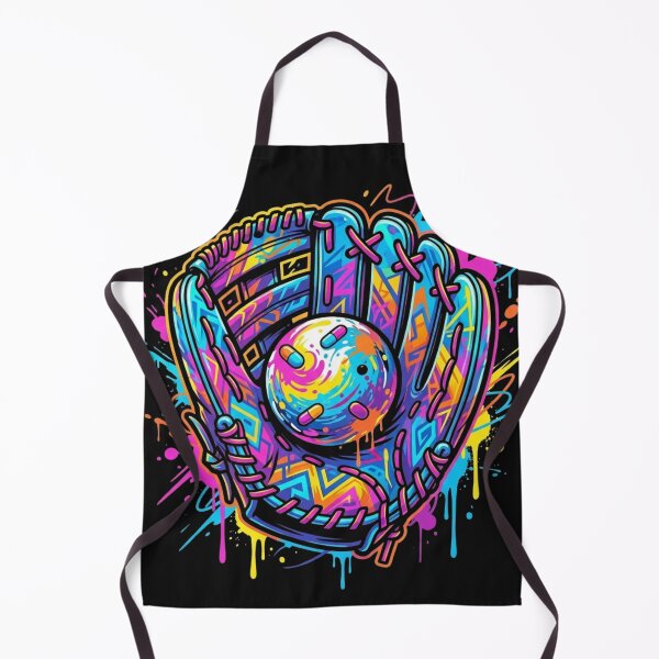 Item preview, Vibrant Splash Art Baseball Glove & Ball Graphic designed and sold by MAnselm22.