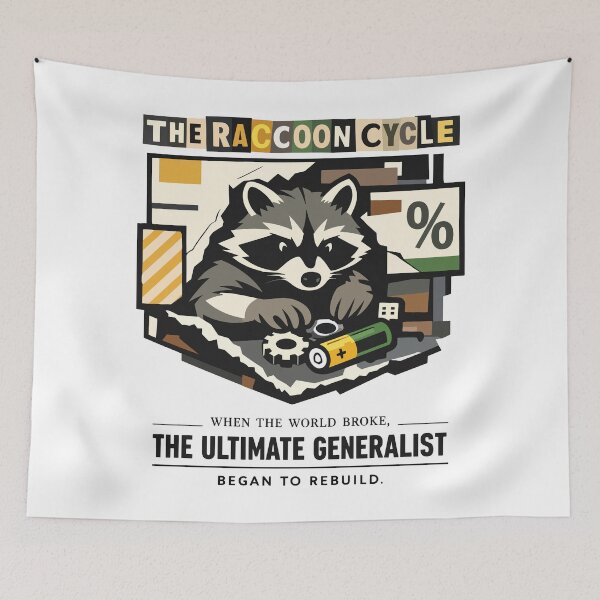 Item preview, Raccoon Cycle Urban Survivor Rebuild Concept designed and sold by WildlifeInc.