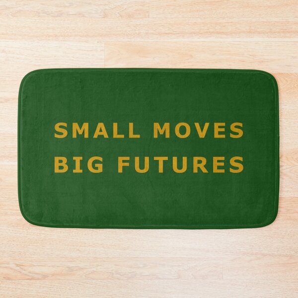 Item preview, Small Moves Big Futures Motivational Quote designed and sold by Eden Universe.