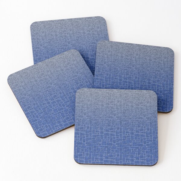 Item preview, Marble brick loft gradient blue  designed and sold by fuzzyfox.
