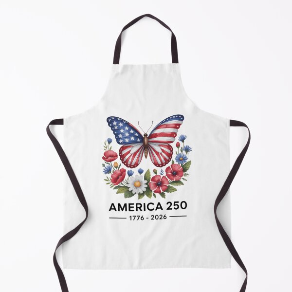 Item preview, 250th Anniversary Butterfly USA Flag Patriotic 4th of July designed and sold by TyraYoung.