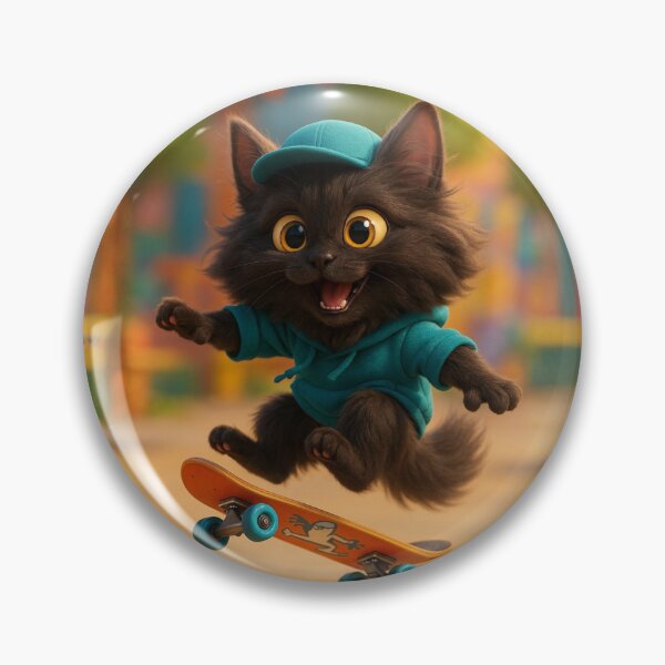 Item preview, Skater Tiffany Cat designed and sold by Sillytoe.