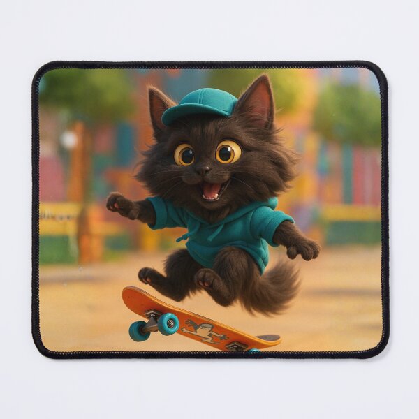 Item preview, Skater Tiffany Cat designed and sold by Sillytoe.