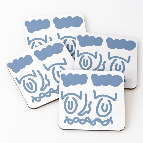 Item preview, Cute Weird Doodle Face – Abstract Minimalist Line Art designed and sold by felipemaldonadoart.