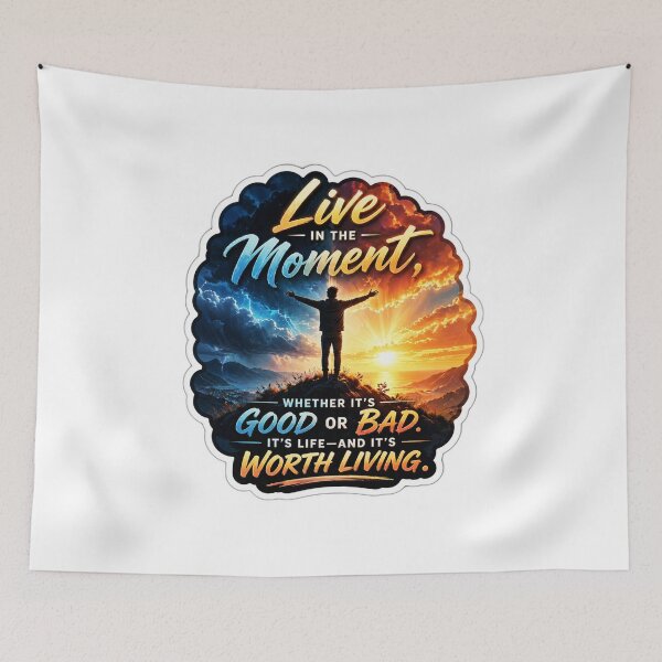 Item preview, Live in the Moment designed and sold by lorand-designs.