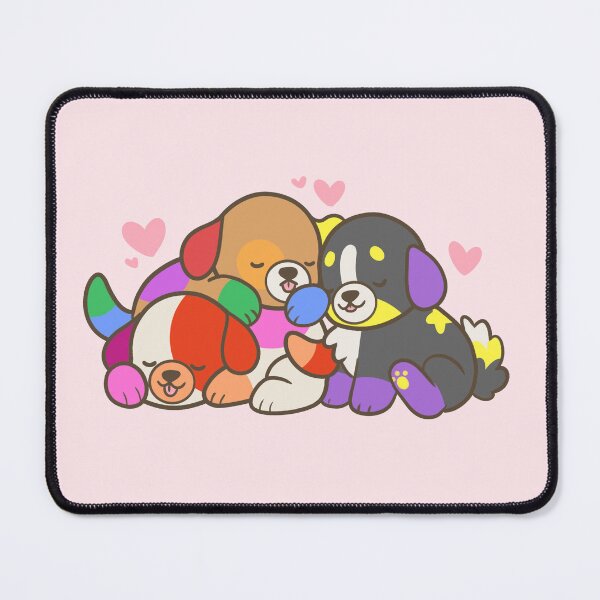 Item preview, Pride Puppy Pile - 2022 designed and sold by hannimatior.