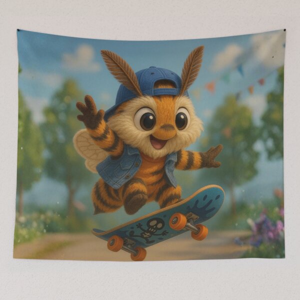 Item preview, Skater Tiger Moth designed and sold by Sillytoe.