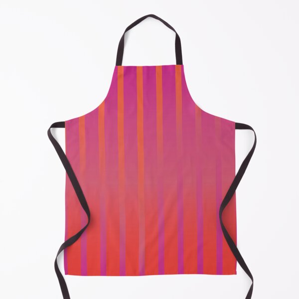 Item preview, Pink and orange gradient striped pattern designed and sold by fluffyfamcraft.