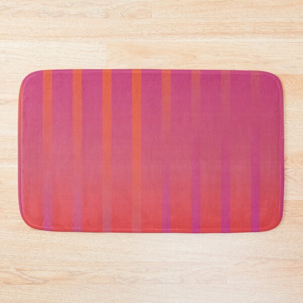 Item preview, Pink and orange gradient striped pattern designed and sold by fluffyfamcraft.