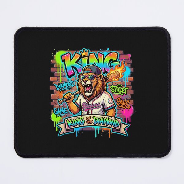 Item preview, King Lion Baseball Graffiti Player Urban Style designed and sold by MAnselm22.