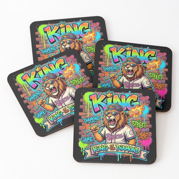 Item preview, King Lion Baseball Graffiti Player Urban Style designed and sold by MAnselm22.