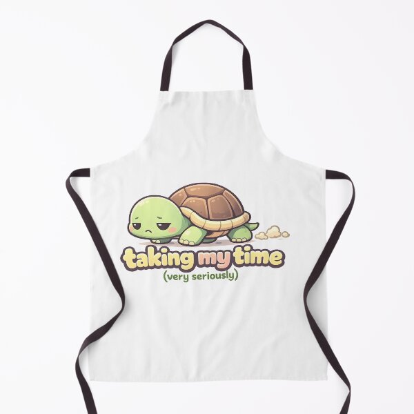 Item preview, "Taking My Time" | Aesthetic Sleepy Turtle & Relatable Slow Life Art designed and sold by Naviora.