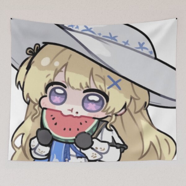 Item preview, Wuthering Waves Phoebe Eating Watermelon designed and sold by KomiArts.