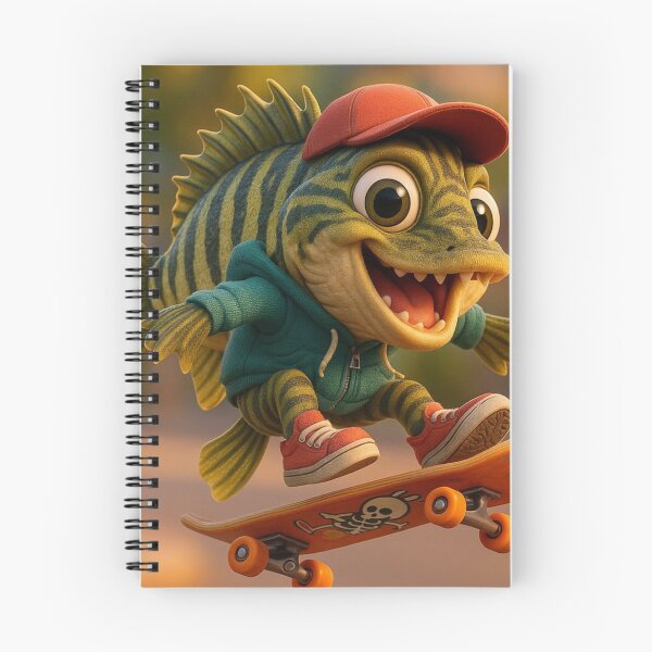 Item preview, Skater Tiger Muskellunge designed and sold by Sillytoe.