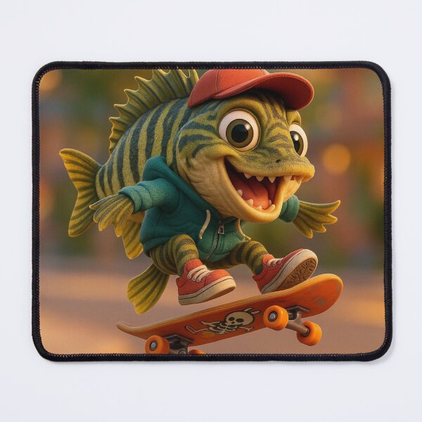 Item preview, Skater Tiger Muskellunge designed and sold by Sillytoe.