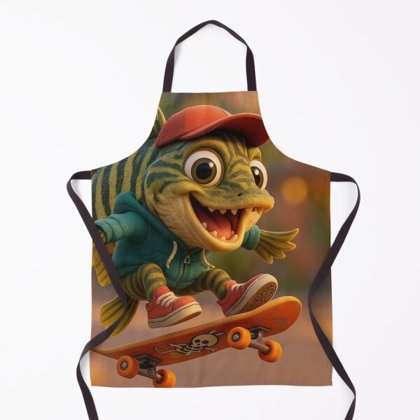 Item preview, Skater Tiger Muskellunge designed and sold by Sillytoe.
