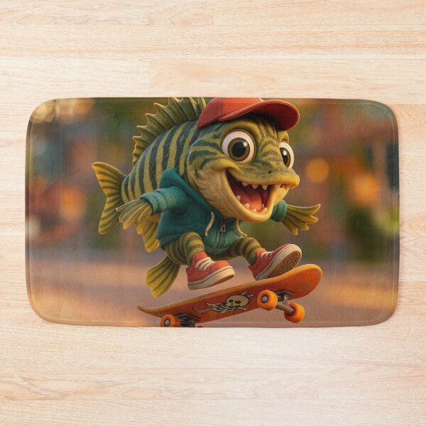 Item preview, Skater Tiger Muskellunge designed and sold by Sillytoe.