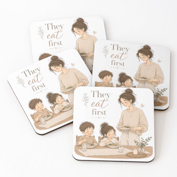Item preview, They Eat First Mum Love Moment designed and sold by Podartfulpress.