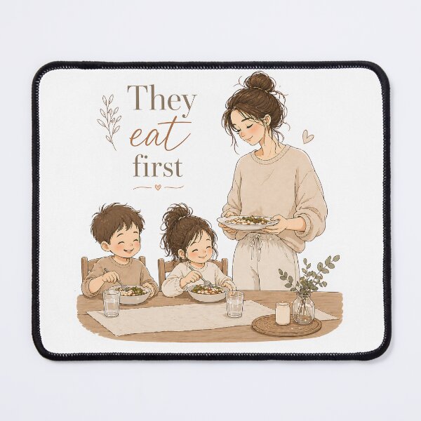 Item preview, They Eat First Mum Love Moment designed and sold by Podartfulpress.