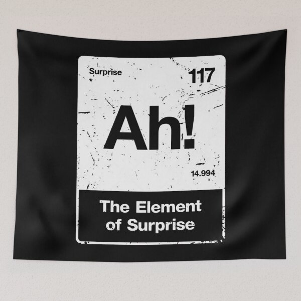 Item preview, Ah! The Element of Surprise Aged Texture designed and sold by daillotadlboxmu.