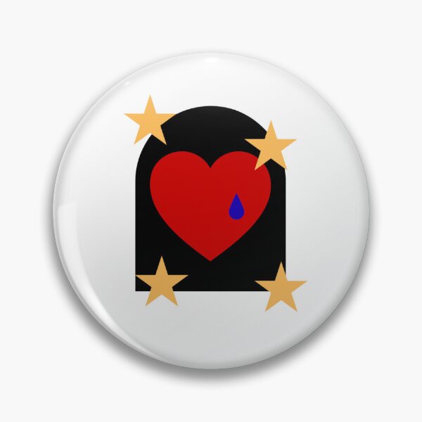 Item preview, stars and crying heart designed and sold by Made by Badgal.