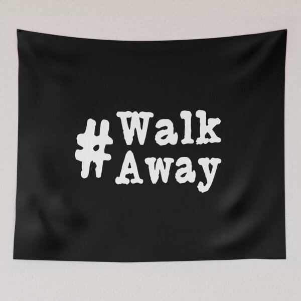 Item preview, Walk Away Hashtag Tshirt | Political Walk Away Movement designed and sold by SugarMootz.